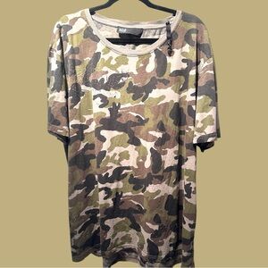 N.D.G. Studios Paris 2013 Camouflage Distressed T-Shirt (XL)